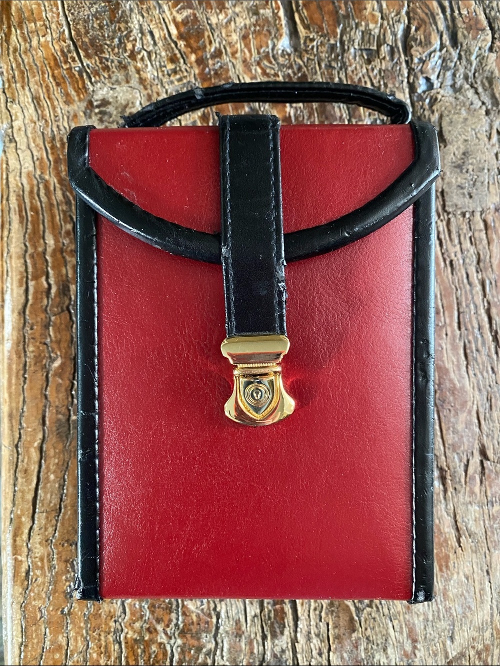 ♥️Vintage🖤DePalma Leather Travel Jewelry Case - Picture 14 of 14